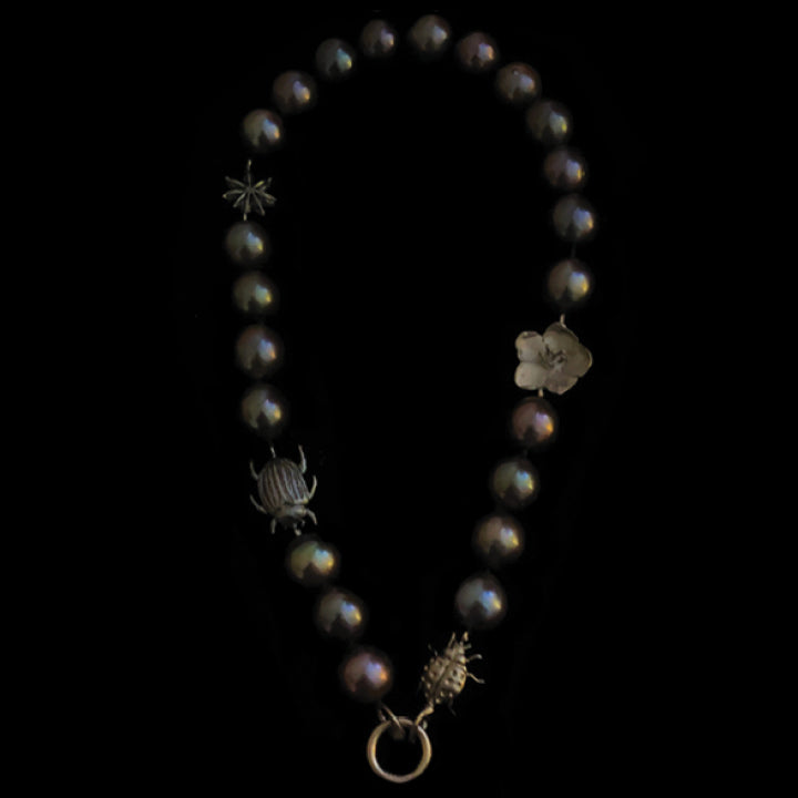 Charmed Black Pearl Choker